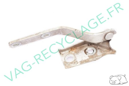 Charnière de capot moteur gauche 6N0823301 Polo 3 6N Gris clair - Image 1