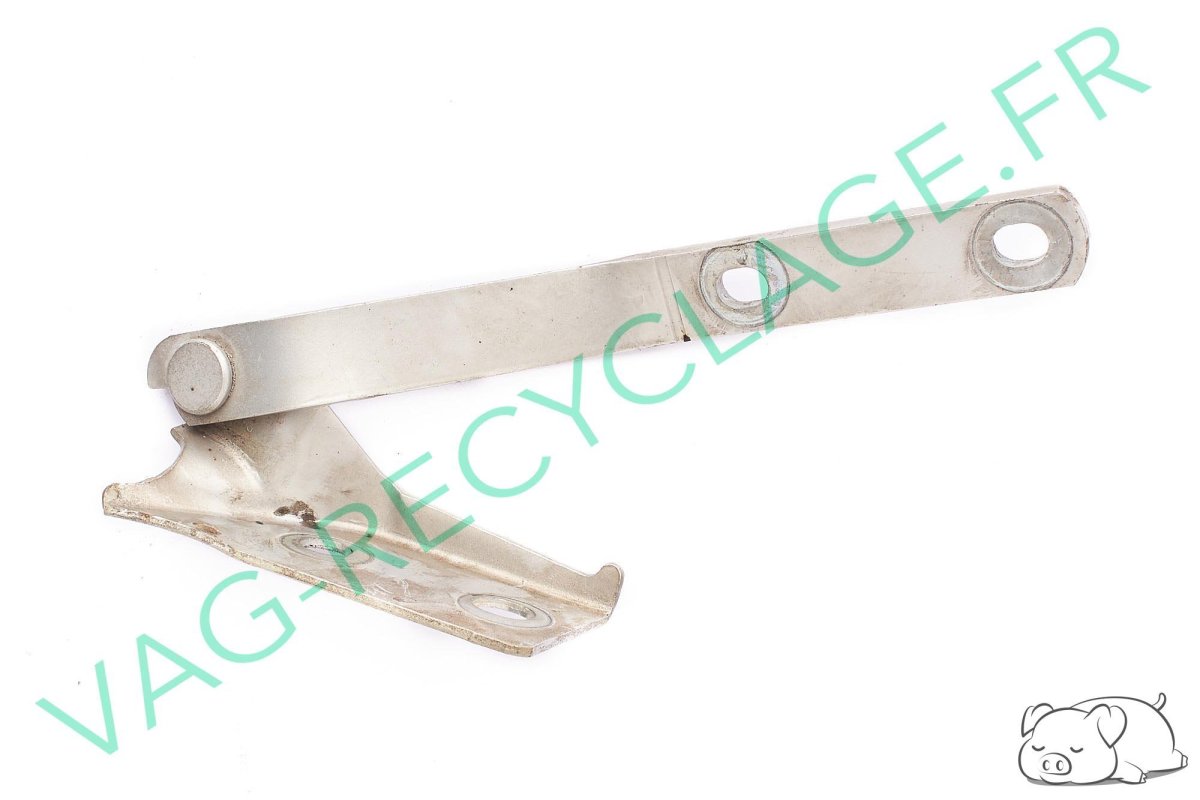 Charnière de capot moteur droite 6N0823302 Polo 3 6N Gris clair - Image 1