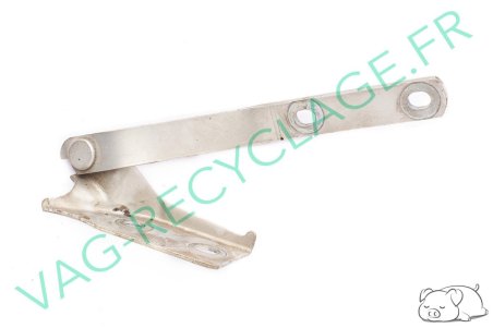 Charnière de capot moteur droite 6N0823302 Polo 3 6N Gris clair - Image 1