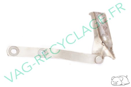 Charnière de capot moteur droite 6N0823302 Polo 3 6N Gris clair - Image 3
