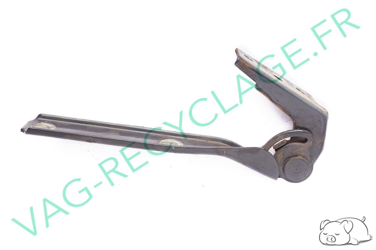 Charnière de capot moteur gauche 3B0823301A Passat 5 B5 Gris Foncé - Image 1