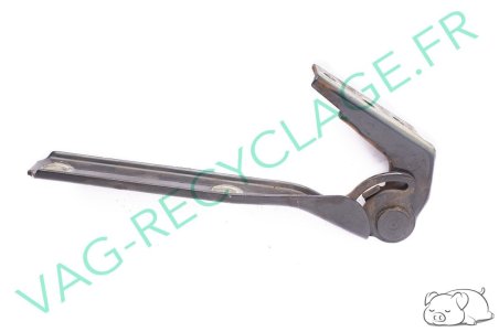 Charnière de capot moteur gauche 3B0823301A Passat 5 B5 Gris Foncé - Image 1