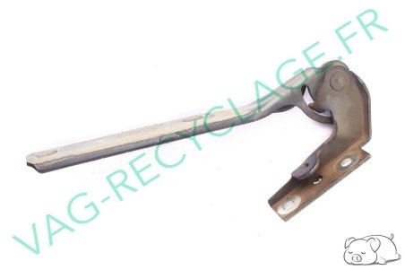 Charnière de capot moteur gauche 3B0823301A Passat 5 B5 Gris Foncé - Image 2