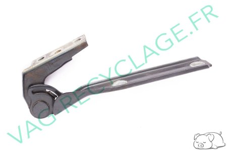 Charnière de capot moteur droite 3B0823302A Passat 5 B5 Gris Foncé - Image 1