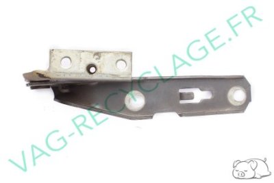 Charnière de capot moteur droite 8E0823302E Audi A4 B6 B7 Gris Foncé - Image 3