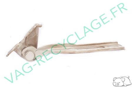 Charnière de capot moteur droite 1J0823302A Golf 4 Bora Gris Clair - Image 1