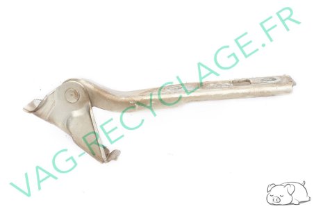 Charnière de capot moteur droite 1J0823302A Golf 4 Bora Gris Clair - Image 2