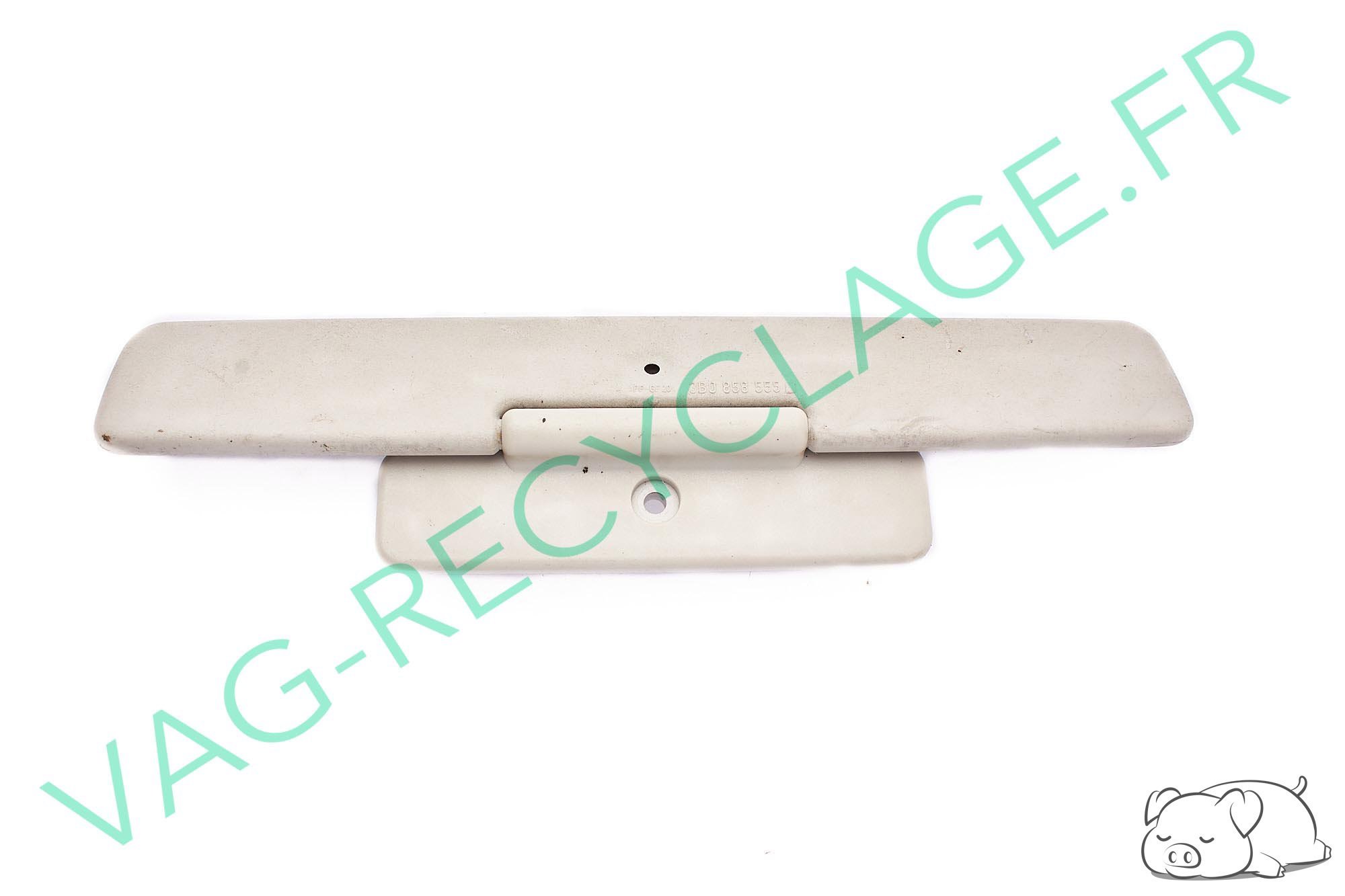 Pare-soleil central 3B0858555C pour Golf 4 et Bora Gris Clair - Image 1