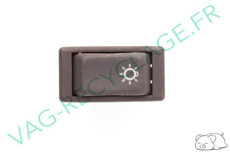 Bouton de phare pour Seat Ibiza 1 gris foncé - Image 1
