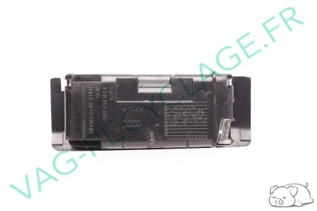 Cendrier arrière gauche 4B0857405 Audi A6 C5 Allroad C5 RS6 C6 Noir Soul - Image 3