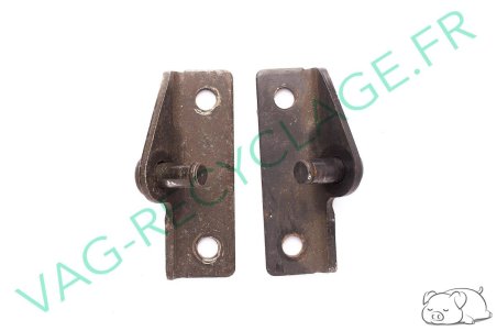 Paire de supports de vérin arrière pour Seat Ibiza 1 - Image 1