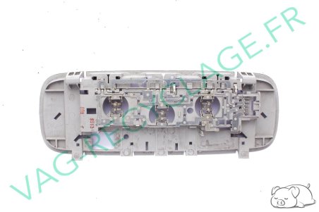 Plafonnier arrière 3C0947133 Golf 5 Golf 6 Jetta 5 Passat 6 B6 Passat CC - Image 2