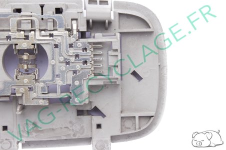 Plafonnier arrière 3C0947133 Golf 5 Golf 6 Jetta 5 Passat 6 B6 Passat CC - Image 3