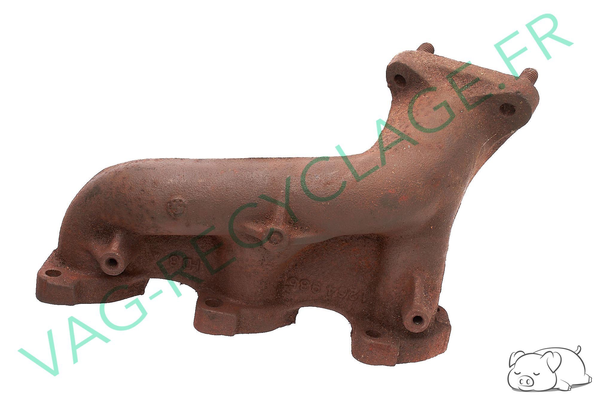 Collecteur échappement 1264935 M20 6 cylindres Bmw E21 E30 E12 E28 - Image 1