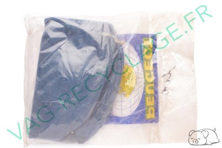 Housse appuie-tête tissu bleu 9640-19 Peugeot neuve NOS - Image 2