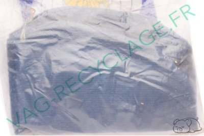 Housse appuie-tête tissu bleu 9640-19 Peugeot neuve NOS - Image 3