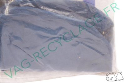 Housse appuie-tête tissu bleu 9640-19 Peugeot neuve NOS - Image 4