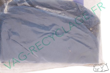 Housse appuie-tête tissu bleu 9640-19 Peugeot neuve NOS - Image 4