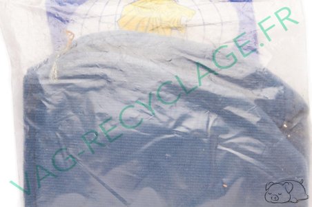 Housse appuie-tête tissu bleu 9640-19 Peugeot neuve NOS - Image 5