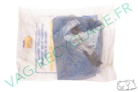 Housse appuie-tête similicuir bleu 9640-58 Peugeot neuve NOS - Image 2