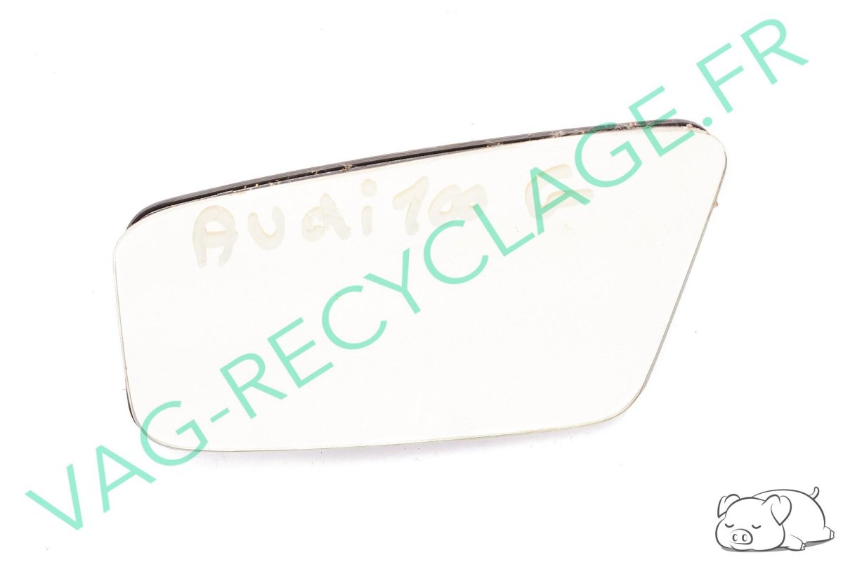 Miroir rétroviseur extérieur gauche 443857535L Audi 100 C3 Audi 200 C3 Blanc - Image 1