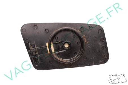 Miroir rétroviseur extérieur gauche 443857535L Audi 100 C3 Audi 200 C3 Blanc - Image 2