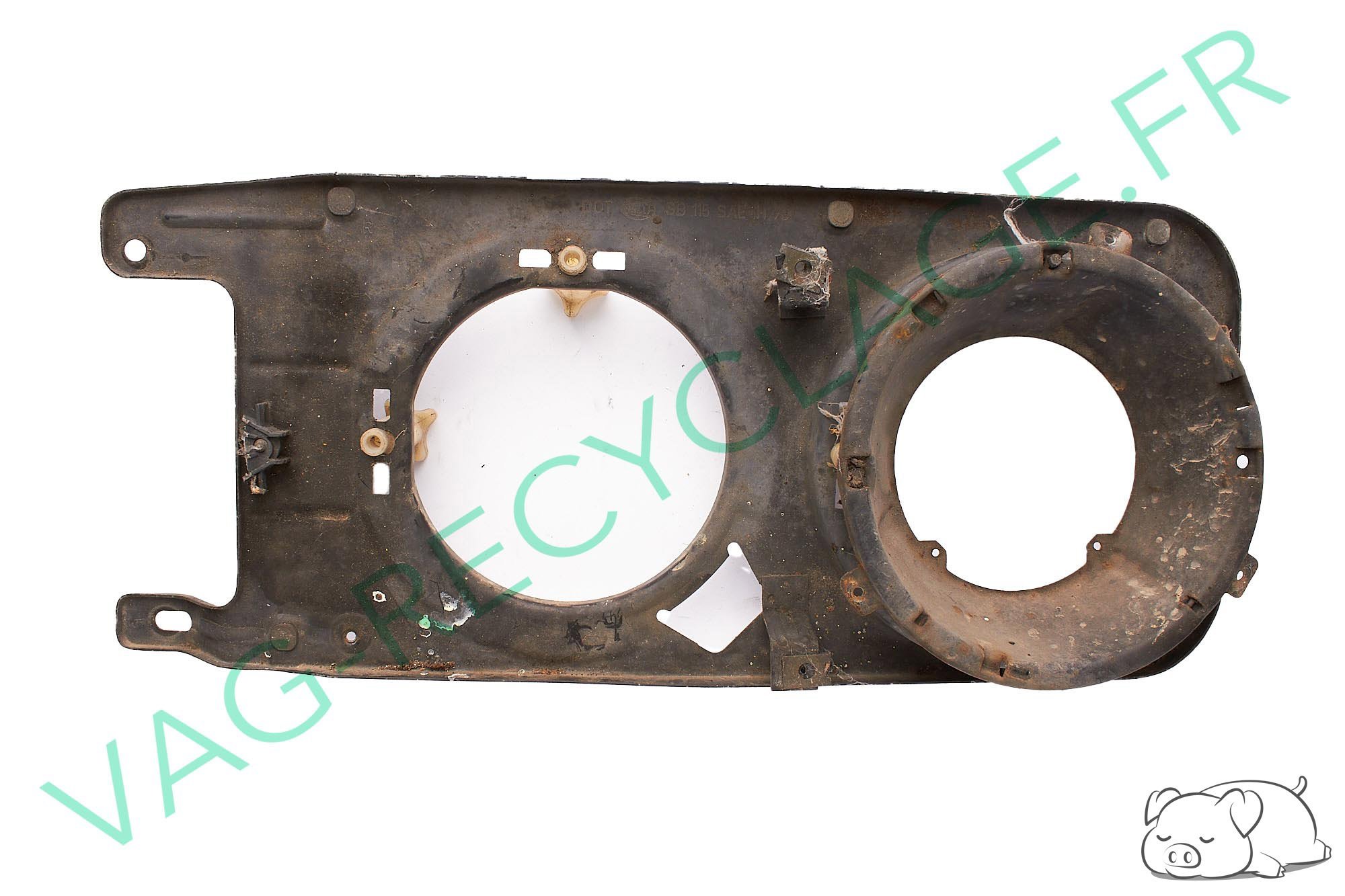 Support phare avant droit pour Scirocco 1 Manque un bol de phare - Image 1