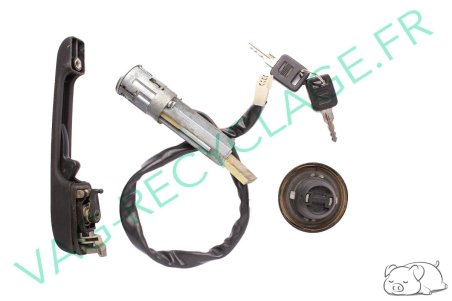 Ensemble 2 clés + neiman + 1 poignée + bouchon essence Seat Ibiza 1 - Image 2