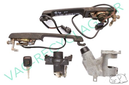 Ensemble serrure coffre + neiman + poignées portes Seat Toledo 1992 - Image 1