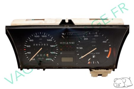Compteur + compte-tours VDO 191919033LE Golf 2 Jetta 2 Diesel 285393 km - Image 1