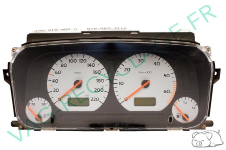 Compteur fonds gris Motometer 1H0919865A pour Golf 3 Diesel - Image 1