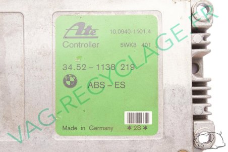 Boitier ABS ATE 10094011014 34521138219 pour Bmw Série 3 E36 - Image 2