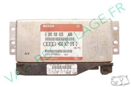 Boitier ABS Bosch 0265108005 4D0907379D pour Audi A4 B5 - Image 1