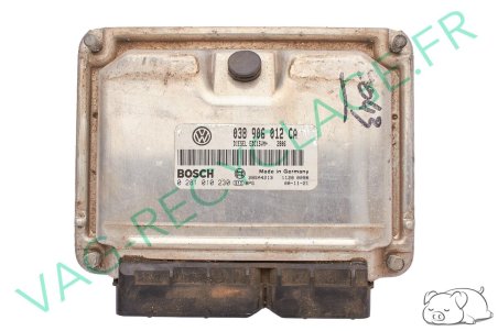 Calculateur moteur ecu Bosch 0281010230 038906012CA Seat Leon Toledo 2 TDI 90cv - Image 1