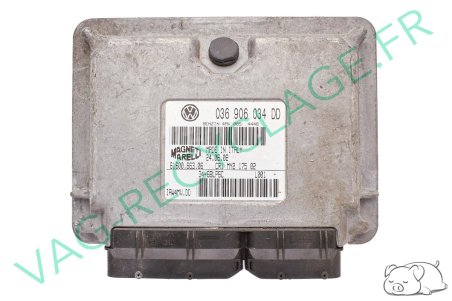 Calculateur moteur ecu Magneti Marelli 6160066306 06A906019AK pour Polo 4 9N BBY - Image 1