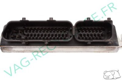 Calculateur moteur ecu Bosch 0261207593 030906032DT Polo 3 6N 6N2 1.4i AUD ANW - Image 3