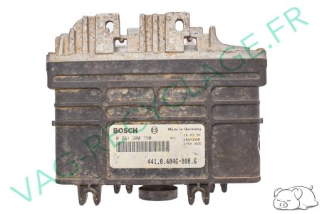 Calculateur moteur ecu Bosch 0261200790 441040460086 Skoda Felicia 1994 - Image 1