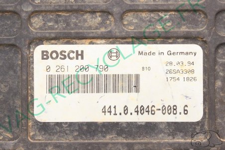 Calculateur moteur ecu Bosch 0261200790 441040460086 Skoda Felicia 1994 - Image 2