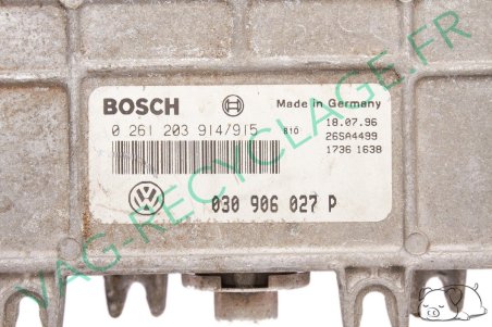 Calculateur moteur ecu Bosch 0261203914/915 030906027P Polo 3 1.4i AEX ANX - Image 2