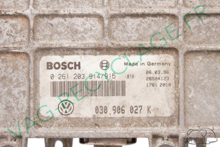 Calculateur moteur ecu Bosch 0261203914/915 030906027K Polo 3 1.4 55cv AEX - Image 2