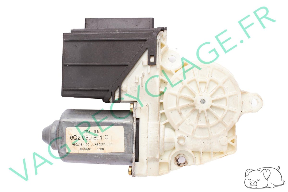 Moteur vitre électrique avant droit Seat Ibiza 3 et Seat Cordoba 2 6Q2959801C - Image 1