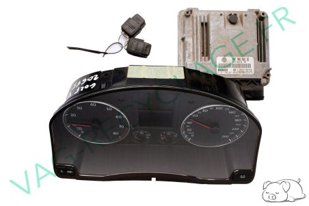 Kit démarrage Golf 5 2.0 FS1 150 boitier 06F906056DE + compteur VDO 1K0920861A - Image 1