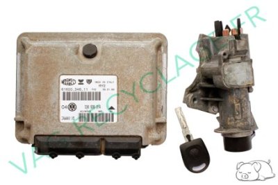 Kit démarrage Golf 4 1.4 16V 75 boitier moteur 036906014 + compteur 1J0920860 - Image 5