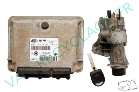 Kit démarrage Golf 4 1.4 16V 75 boitier moteur 036906014 + compteur 1J0920860 - Image 5