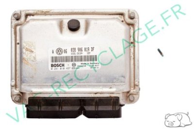 Kit démarrage Golf 4 1.9 TDI 100 boitier moteur 038906019DF compteur 1J0920805G - Image 4
