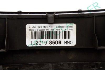 Compteur VDO 1J0919860B pour Golf 4 IV et Bora diesel - Image 3