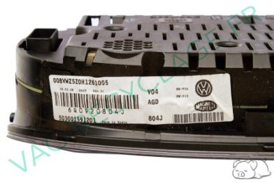 Kit démarrage Polo 4 1.4 TDI 70 boitier moteur 045906019BP compteur 6Q0920804J - Image 3