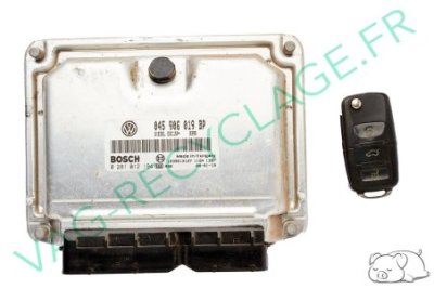 Kit démarrage Polo 4 1.4 TDI 70 compteur 6Q0920825F boitier moteur 045906019BP - Image 4