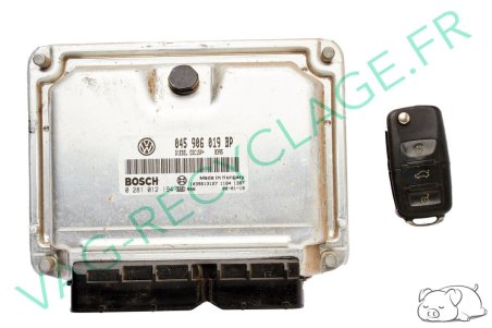 Kit démarrage Polo 4 1.4 TDI 70 compteur 6Q0920825F boitier moteur 045906019BP - Image 4