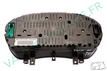 Kit démarrage Polo 4 1.9 SDI 64 boitier moteur 038906012HL compteur 6Q0920800E - Image 2